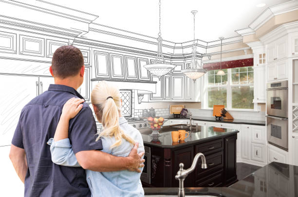 Professional Kitchen Island Installation technician working in Florence, KY